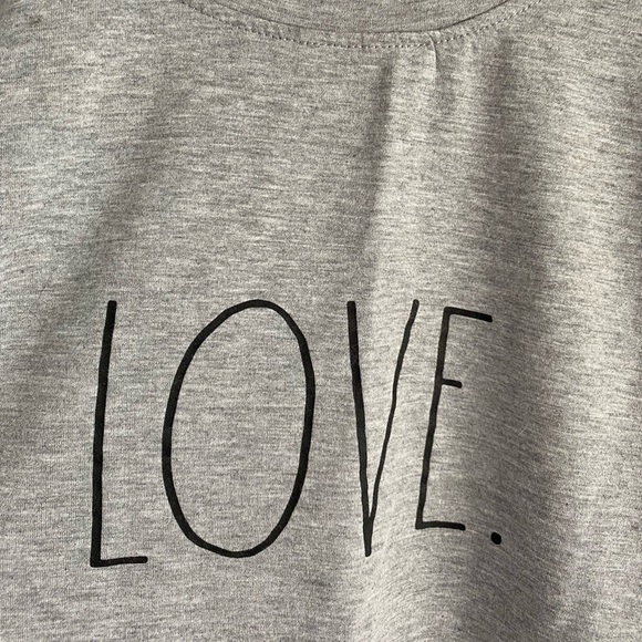 Rae Dunn LOVE sweater - Picture 2 of 2